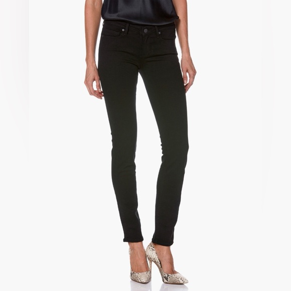 Paige Skyline Skinny- Black Shadow - Picture 7 of 12